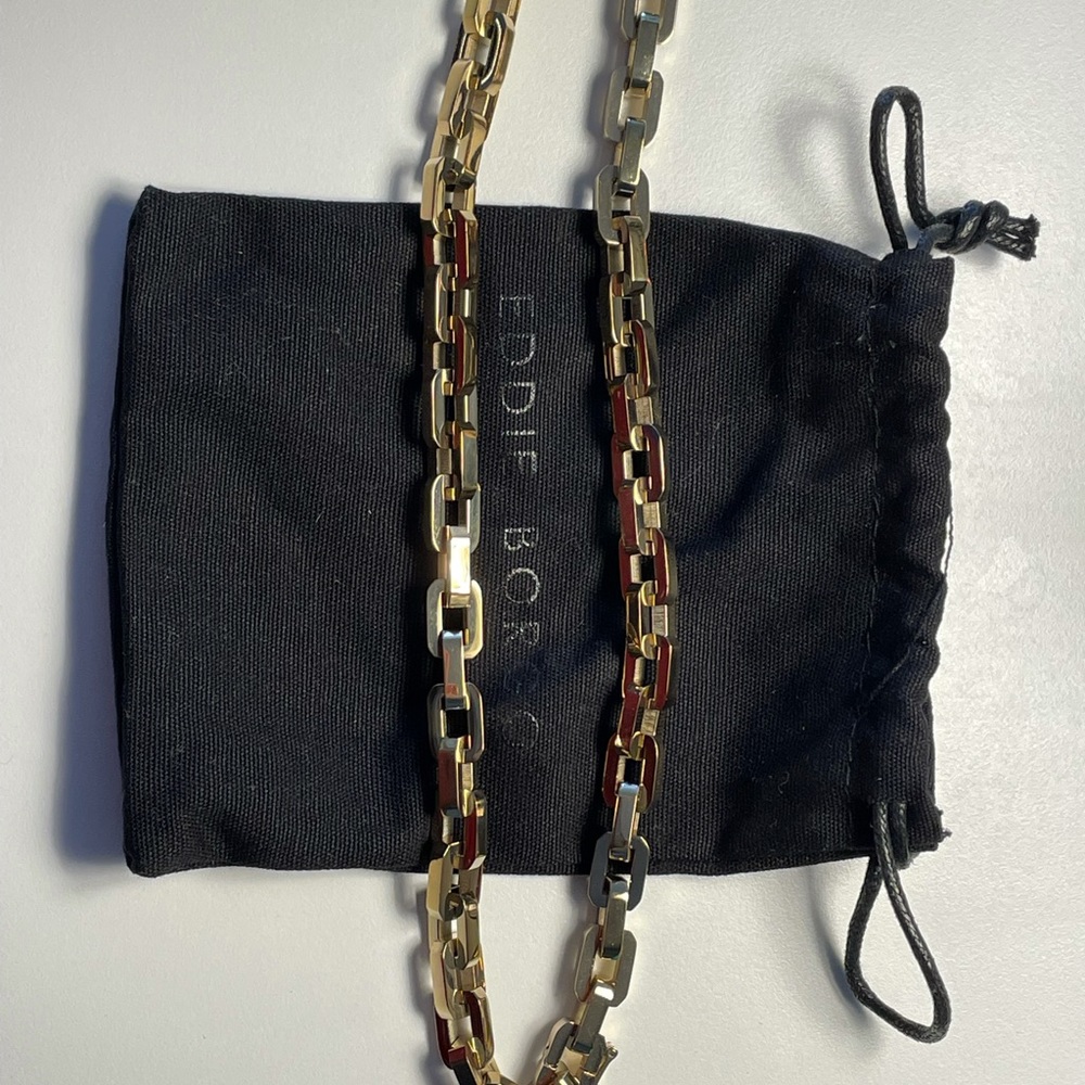 Eddie Borgo gold chain necklace